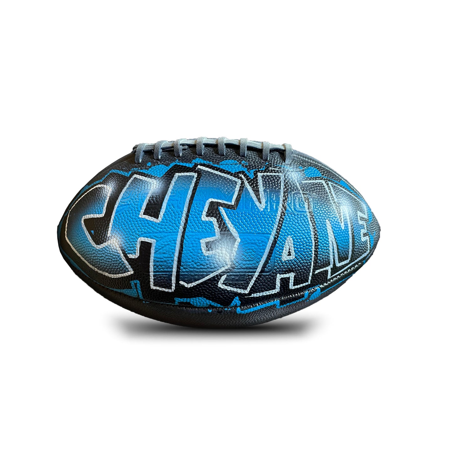 Custom Football with Name in Graffiti