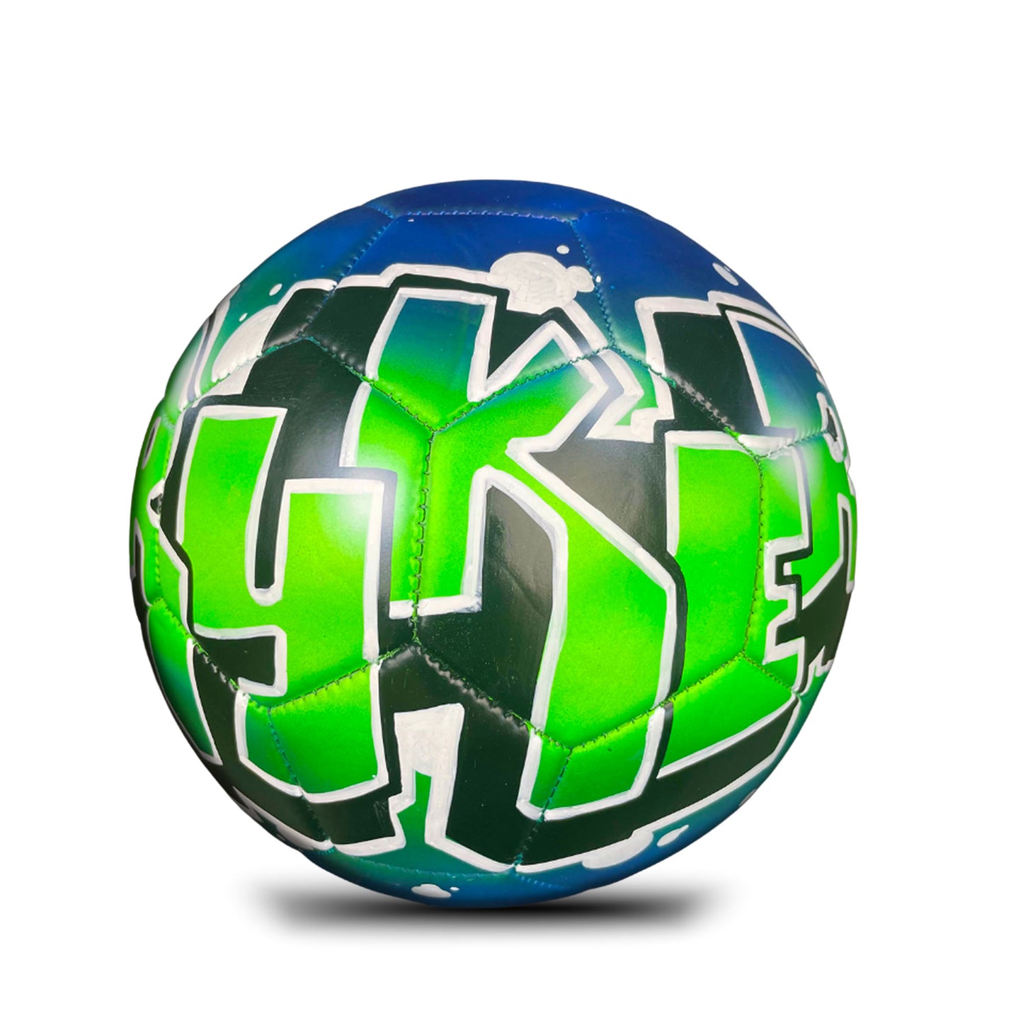 Personalized Soccer Ball with Custom Airbrush Name