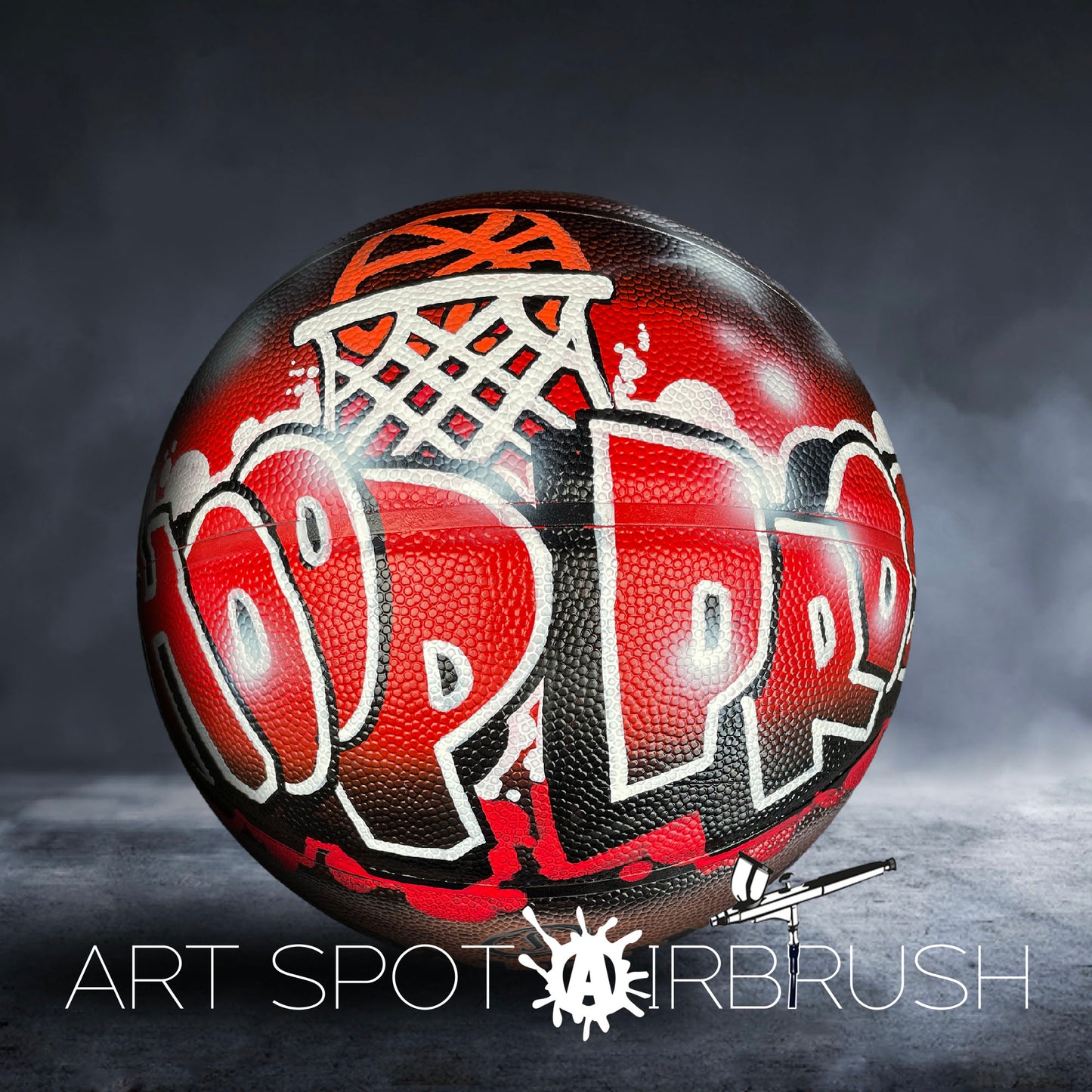 Basketball with Custom Artwork